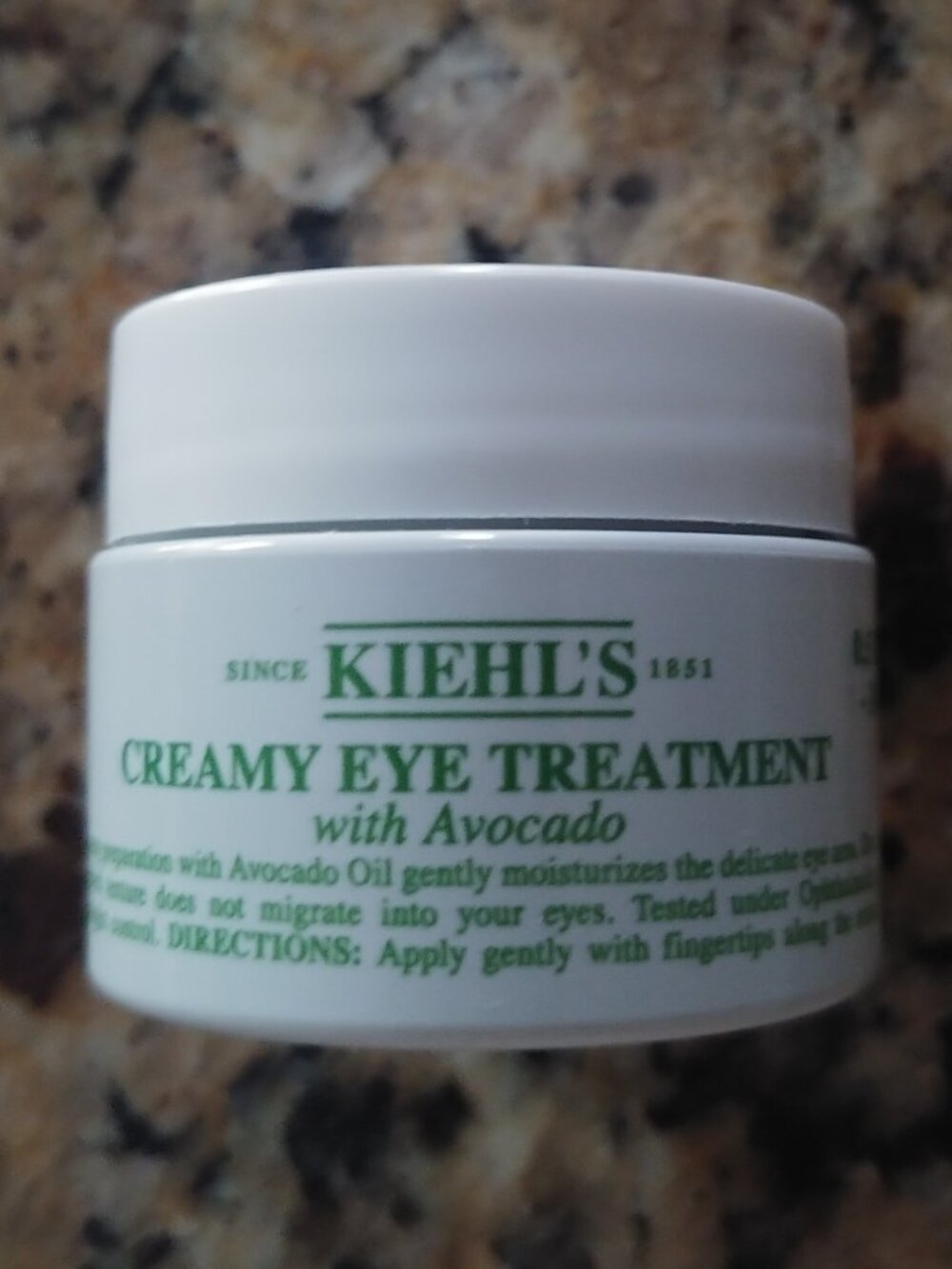 NEW Kiehls Creamy Eye Treatment Cream with Avocado size 0.5 FL oz